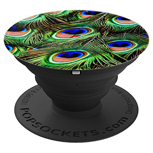 A Colorful Peacock Feather PopSockets PopSockets Grip and Stand for Phones and Tablets A Colorful Peacock Feather PopSockets PopSockets Grip and Stand for Phones and Tablets