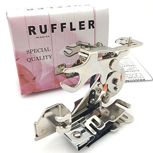 FQTANJU Ruffler Sewing Machine Presser Foot, #55705 FQTANJU Ruffler Sewing Machine Presser Foot, #55705