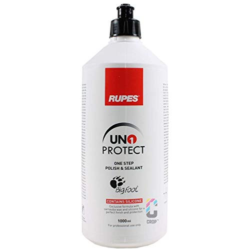 The Clean Garage RUPES UNO Protect 1 Liter - All in One Compound Polish and Paint Sealant