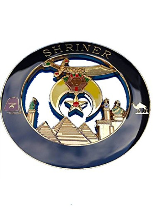 Delux Heavy Prince Hall Shriners Cut Out Golden And Black Auto Emblem Equinox Masonic Regalia Delux Heavy Prince Hall Shriners Cut Out Golden And Black Auto Emblem Equinox Masonic Regalia