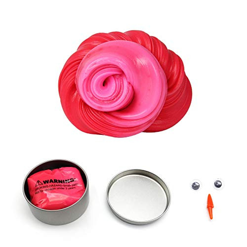 Color Changing Putty Slimes Toys, Magic Heat Reactive Color Changing Putty, Putty Color Changing Heat Sensitive, Soft Slime, Super Stress Reliever Relaxing Fun, For Kids And Adults (Red >>> Pink)