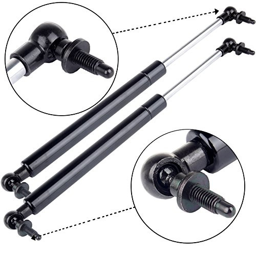ECCPP Lift Support Rear Hatch Replacement Struts Gas Springs Fit for 2000-2005 Mitsubishi Eclipse Set of 2