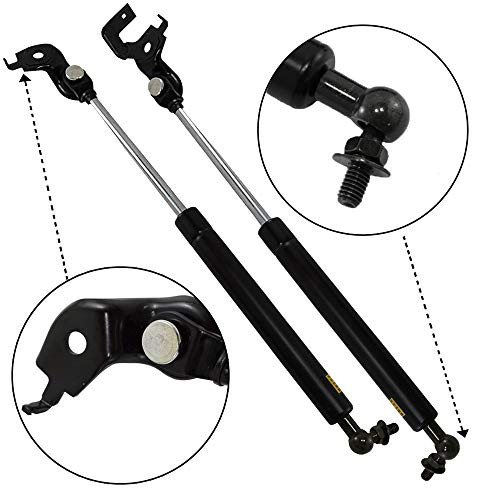 SCITOO Front Hood Lift Supports Replacement Struts Gas Springs Shocks Fit for 1992-1996 Lexus ES300 1991-1996 Toyota Camry