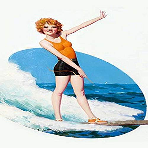 Buyenlarge 'Clara Bow Surfing' Paper Poster, 20 by 30-Inch