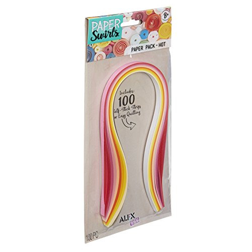 ALEX Toys DIY Paper Swirls Hot Project Pack, Multicolor ALEX Toys DIY Paper Swirls Hot Project Pack, Multicolor