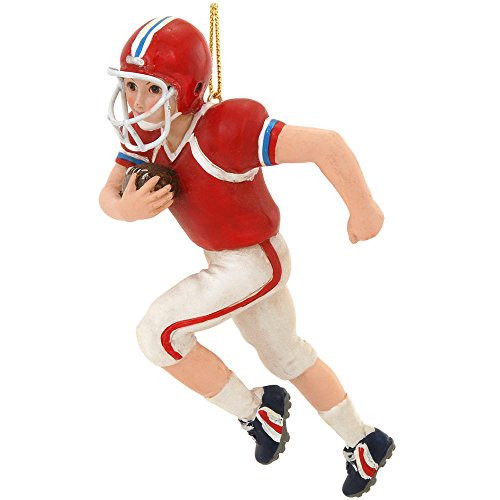 Kurt Adler 5-Inch Football Boy Christmas Ornament