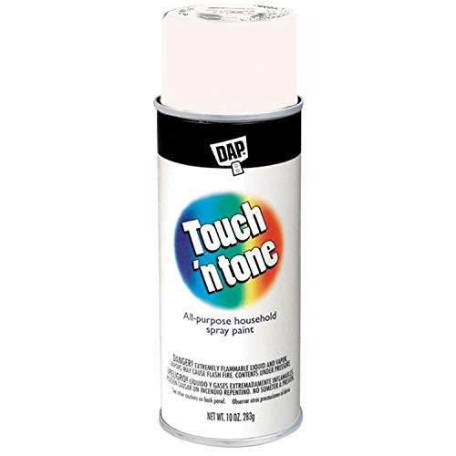 Touch N Tone Spray Paint 55281830, 10 oz, Gloss Antique White