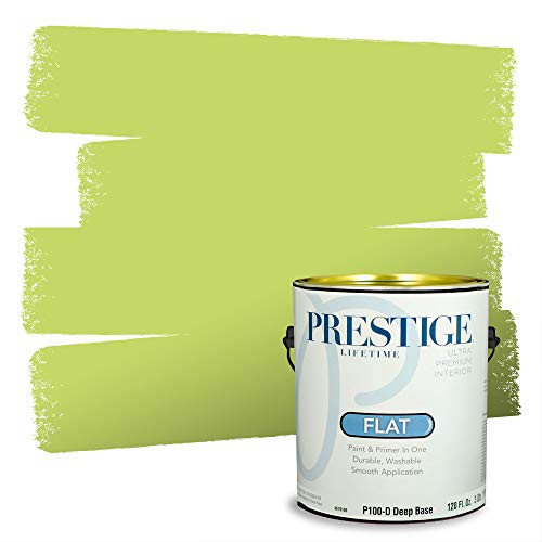 Prestige Interior Paint and Primer In One, Paradise, Flat, 1-Gallon