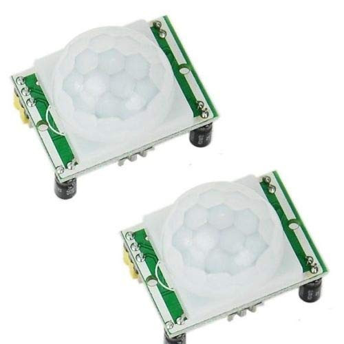 2PCS HC-SR501 IR Pyroelectric Infrared IR PIR Motion Sensor Detector Module
