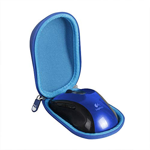 Hermitshell Hard Travel Case for Logitech M510 Wireless Mouse - Only Case (Blue)