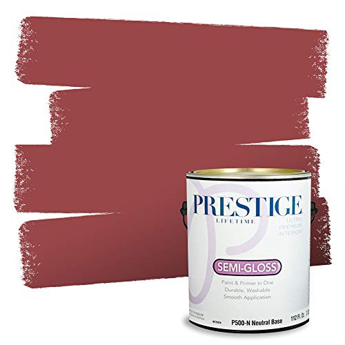 Prestige Interior Paint and Primer in One, Barn, Semi-Gloss, 1-Gallon