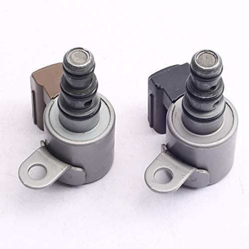 SEEU AGAIN 28400-P6H-003, 28400-P6H-013 Transmission Shift Control Solenoid Valve kit Brown&Black B&C Compatible with Honda Accord Pilot Odyssey Prelude Acura CL TL MDX - 28500-P6H-003, 28500-P6H-013
