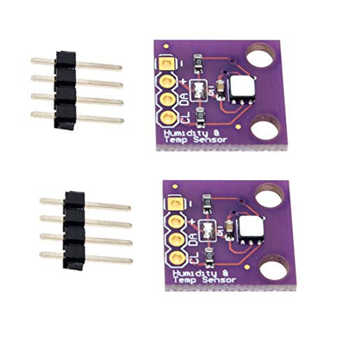 HiLetgo 2pcs Si7021 Temperature Humidity Sensor Industrial High Precision with I2C Interface for Arduino GY-213V-SI7021