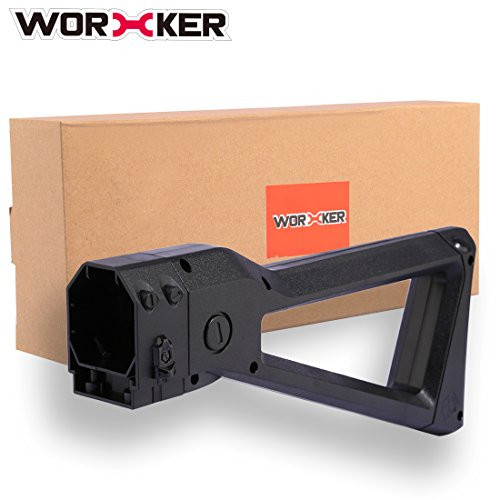 FenglinTech Worker Stock, Worker Stock Upgrade for Nerf Retaliator Stryfe N-Strike Elite Series - Black