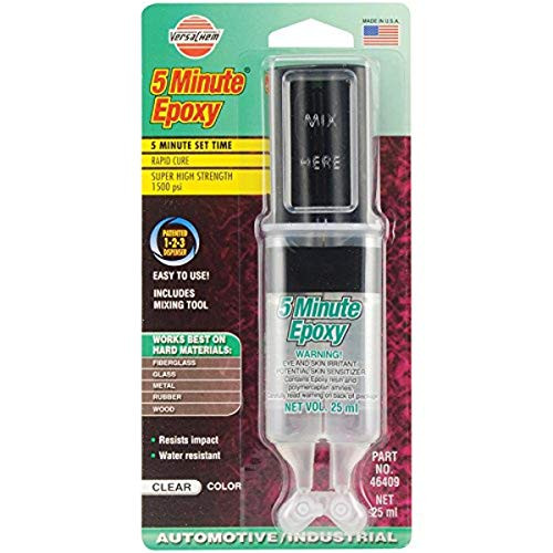 VersaChem 46409-12PK 5-Minute Epoxy System - 25 ml Tube, (Pack of 12)