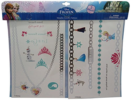 Disney Frozen Metallic Tattoo Jewelry Set Disney Frozen Metallic Tattoo Jewelry Set