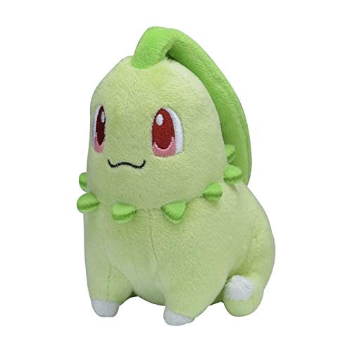 Pokémon Center: Sitting Cuties Chikorita Poké Plush, 5 Inch