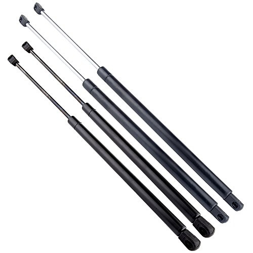 SCITOO 4pcs Hatch and Hood Lift Supports Struts Gas Springs Shocks fit 2001 2002 2003 2004 2005 2006 Acura MDX