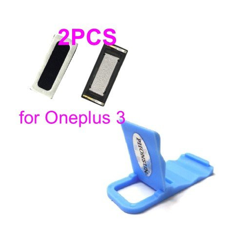 Ear Speaker Earpiece Replacement for OnePlus 3 3T 1+3 A3000 A3003 A3010 + PHONSUN Portable Cellphone Holder