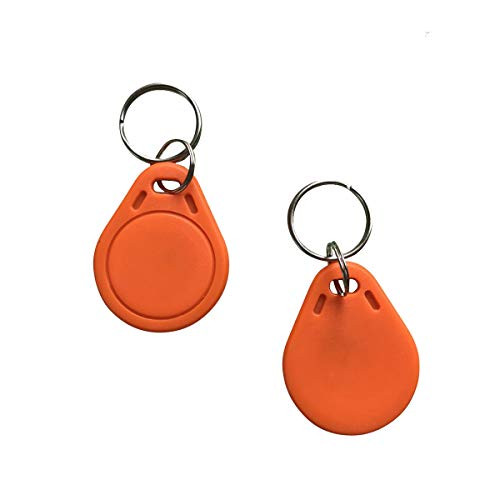 YARONGTECH RFID Tag 13.56MHZ ISO14443A Orange Color Pack of 10