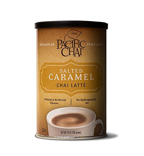 Pacific Chai Latte Mix Canister - Salted Caramel Chai - 10 oz