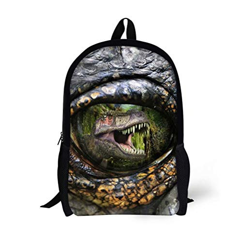 Allcute Kids School Backpack Large Durable Elementary Preschool Book Bags for Boys Girls Dinosaur Print