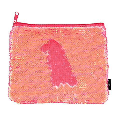 Style.Lab Style. Lab by Fashion Angels Magic Sequin Pouch Iridescent/Matte, Coral