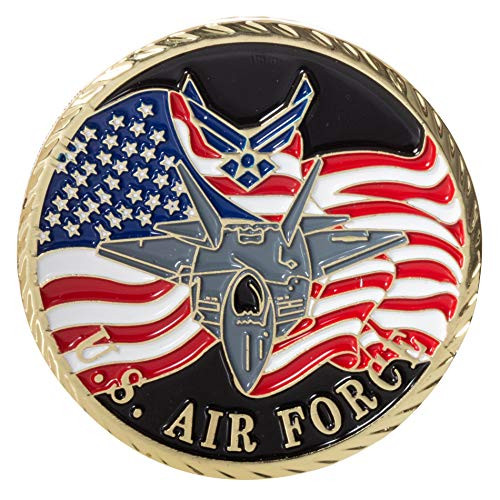 United States Air Force USAF F-22 Raptor Challenge Coin