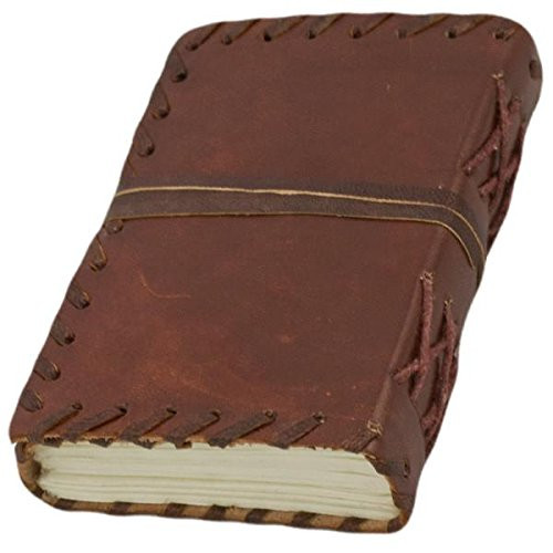 Medieval Renaissance Handmade Leather Pocket Journal Diary Thought Book or Note Pad