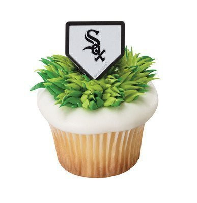 MLB Cupcake Topper Rings - Chicago White Sox