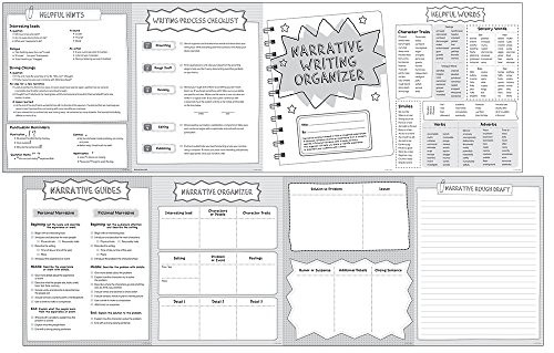 Creative Teaching Press Narrative Writing Organizer Fold-Out, Grades 4-5 (6973)