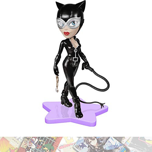 Catwoman: Funk?o Vinyl Vixens Vinyl Figure Bundle with 1 D?.C?. Trading Card (04046)