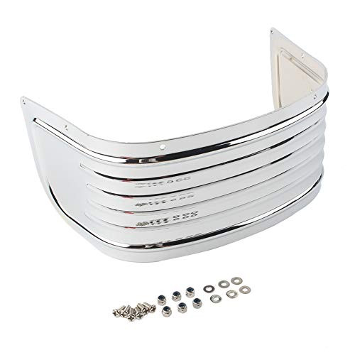 CCAUTOVIE Motorcycle Front Fender Skirt Trim Chrome for Harley Electra Glide FLHT/Road King FLHR/Street Glide FLHX/Road Glide FLTR/Tri Glide
