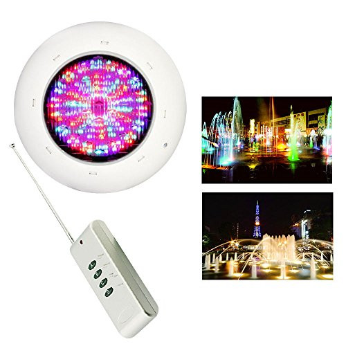 NOPTEG 360 LEDs IP68 LED Swimming Pool Light Underwater LED Color Pool Light RGB for Ponds, Fountain,Pools Party