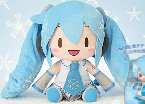 Sega Vocaloid Hatsune Miku Special Fluffy Plush Toy Snow MIKU2010 About 32cm