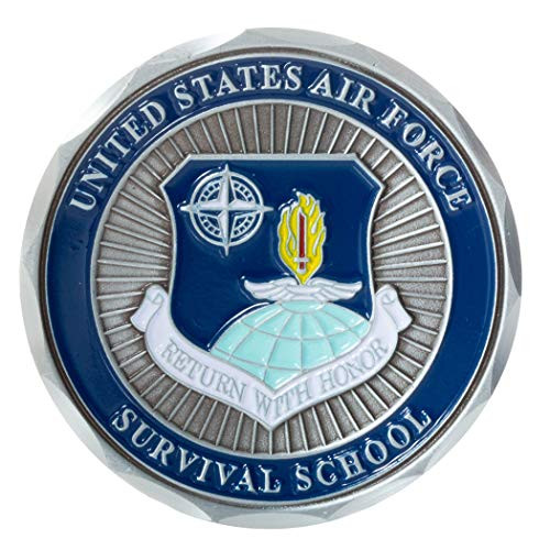 United States Air Force Survival School SERE Training Challenge Coin United States Air Force Survival School SERE Training Challenge Coin