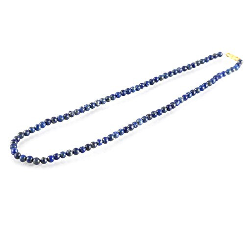 Aatm Natural Healing Gemstone Beaded Necklace (Lapis Lazuli) Aatm Natural Healing Gemstone Beaded Necklace (Lapis Lazuli)