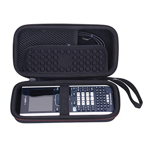 LTGEM EVA Hard Carrying Case for Texas Instruments TI-Nspire CX Graphing Calculator - Black