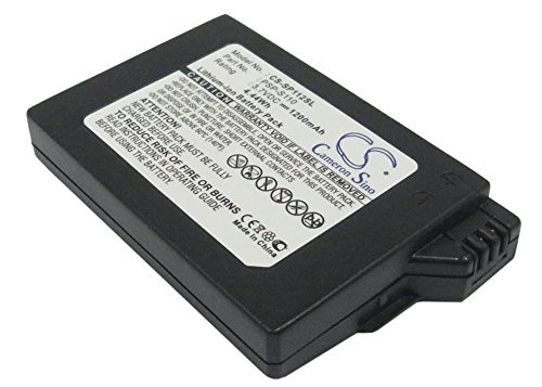 Cameron Sino Battery for Sony PSP 2th, Silm, Lite, Sony PSP-2000, Sony PSP-3000, Sony PSP-3004, PSP-S110 (1200mAh)