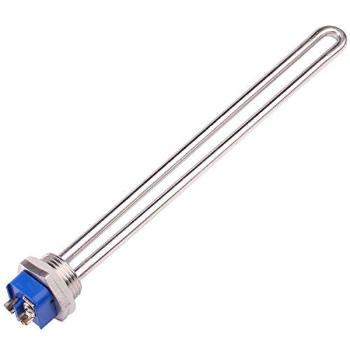 DERNORD 240V 5500W Water Heater Element Screw-in Heating Element High Watt Density (240V 5500W)