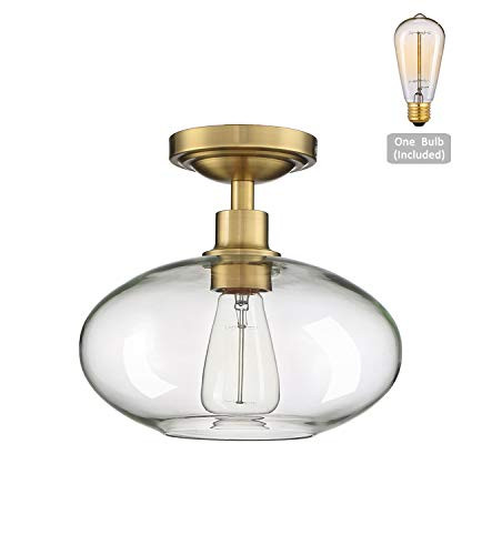 Doraimi Lighting Industrial Clear Glass 