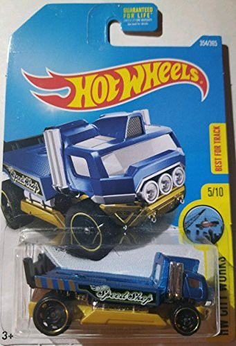 2017 Hot Wheels Hw City Works 5/10 - The Haulinator (Blue)