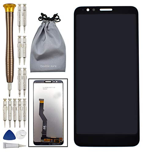 LCD Touch Digitizer Display Screen Replacement for Motorola Moto E6 Moto E 6th Gen XT2005-3 XT2005-1 Black