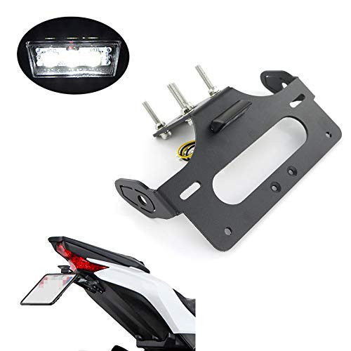 Xitomer Tail Tidy / Fender Eliminator / License Plate Holder for KAWASAKI Z1000 2014 2015 2016, With LED License Plate Light, Compatible with OEM Blinker Aftermarket Turn Signal Xitomer Tail Tidy / Fender Eliminator / License Plate Holder for KAWASAKI Z1000 2014 2015 2016, With LED License Plate Light, Compatible with OEM Blinker Aftermarket Turn Signal