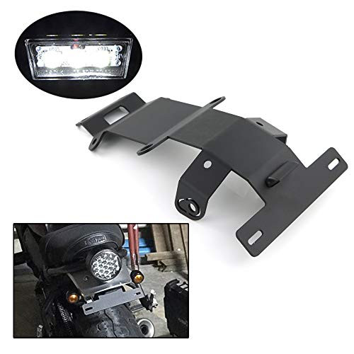 Xitomer XSR 700 Tail Tidy/Fender Eliminator Kits, for YAMAHA XSR700 2015 2016 2017 2018 2019 2020, With LED License Plate Light, Compatible with OEM/Stock and Aftermarket Turn Signal