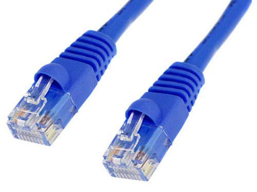 BattleBorn 10 Pack 2 Foot Ft Cat5e RJ45 Ethernet Network LAN Patch Cable Blue