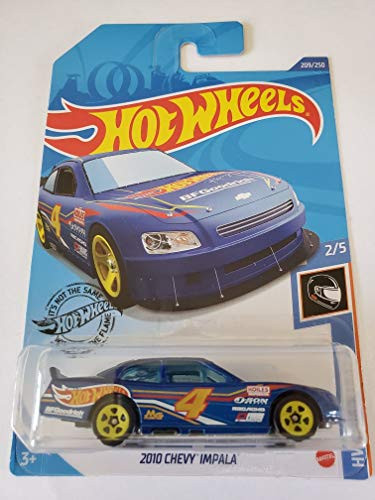 Hot Wheels 2020 Hw Race Team 2010 Chevy Impala, Blue 209/250