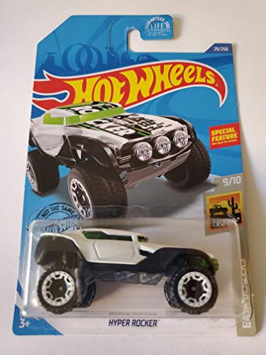 Hot Wheels 2020 Baja Blazers Hyper Rocker, White 29/250