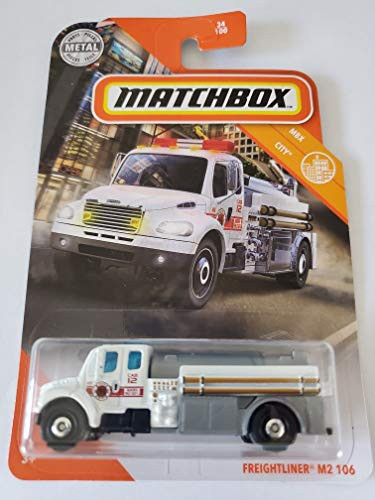Matchbox 2020 MBX City Freightliner M2 106, White 34/100