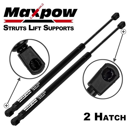 Maxpow Qty2 Rear Hatch Gas Springs Prop Lift Support Struts Compatible With Dodge Caliber 2007 2008 2009 2010 2011 2012 6216 752924